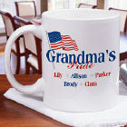 USA American Pride Ceramic Personalized Coffee Mug